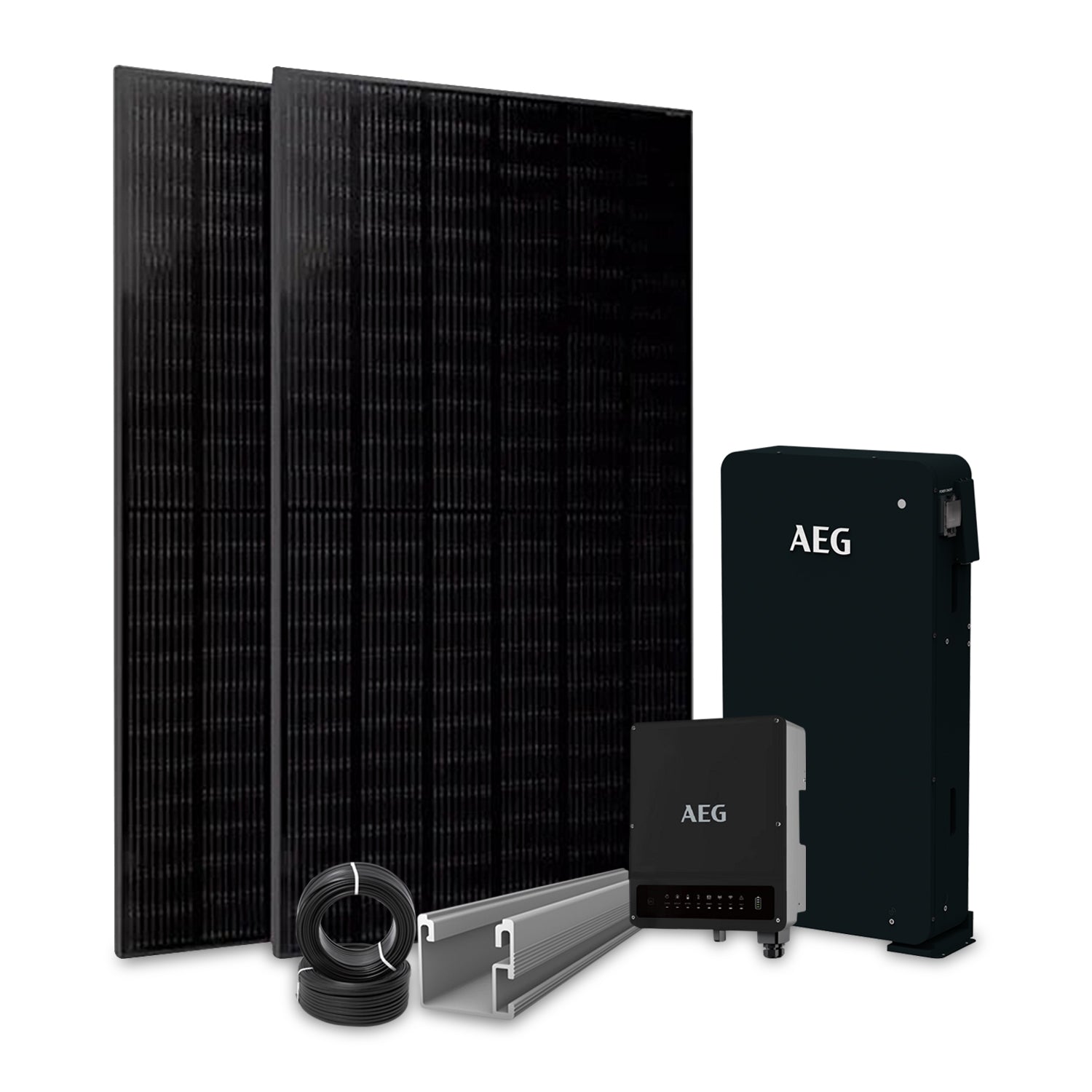 10 kW AEG Solcelleanlæg med 10 kWh Powerwall