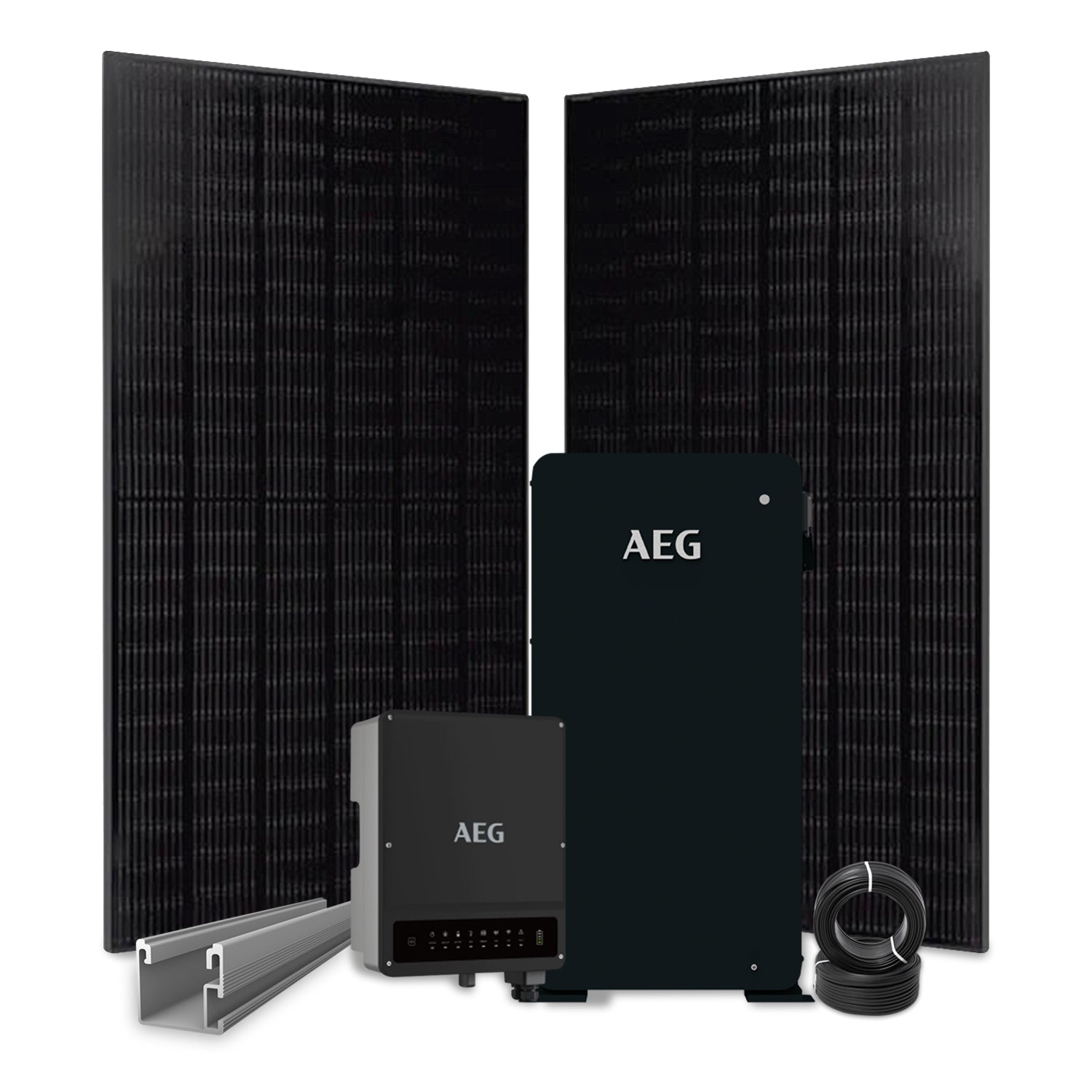 10 kW AEG Solcelleanlæg med 10 kWh Powerwall