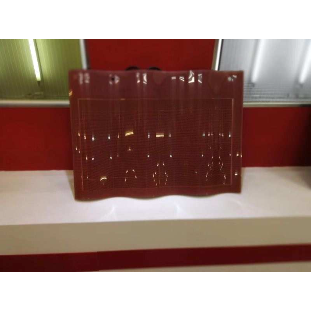 30W Dobbeltglas Buede Solcelletagsten - Hantile M30 - Rød - Solarcell ApS - solcelletagsten-buede-dobbeltglas-hantile-30w -